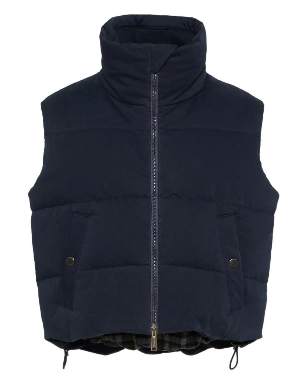 DSquared² Gefütterte Weste in Blue für Herren
