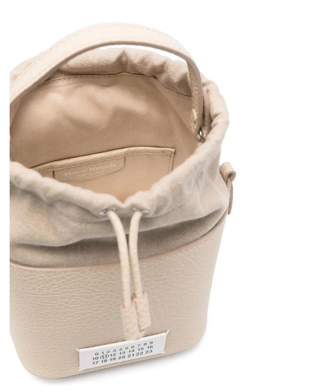 Maison Margiela White Small 5Ac Bucket Bag