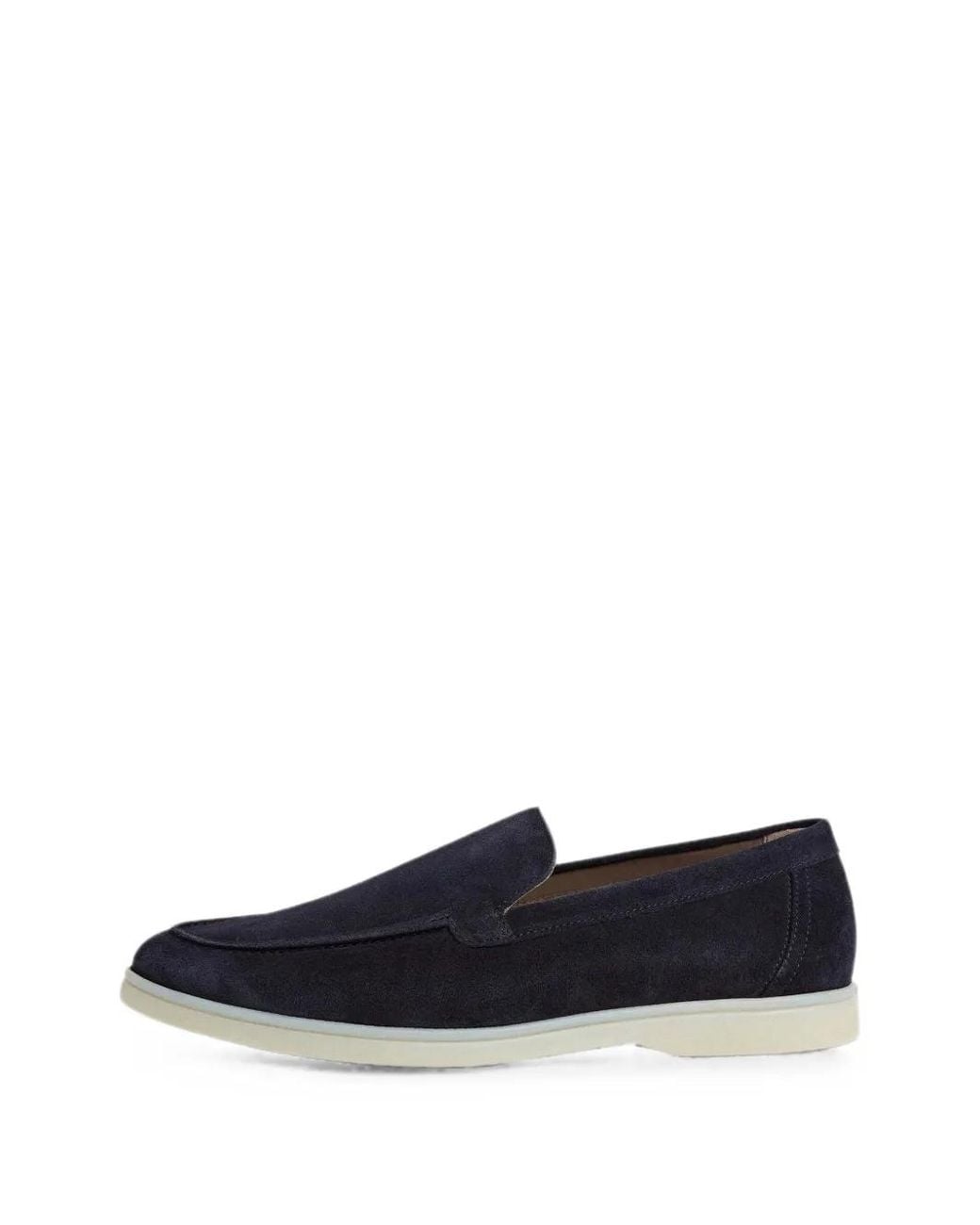 Hackett Blue Martin Suede Loafers for men