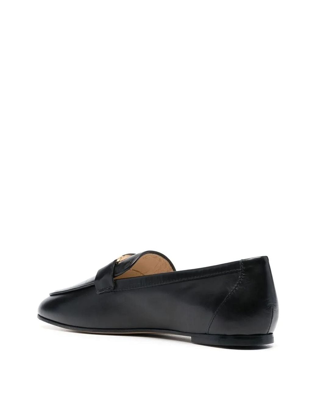 Tod's Black Tods Leather Loafers
