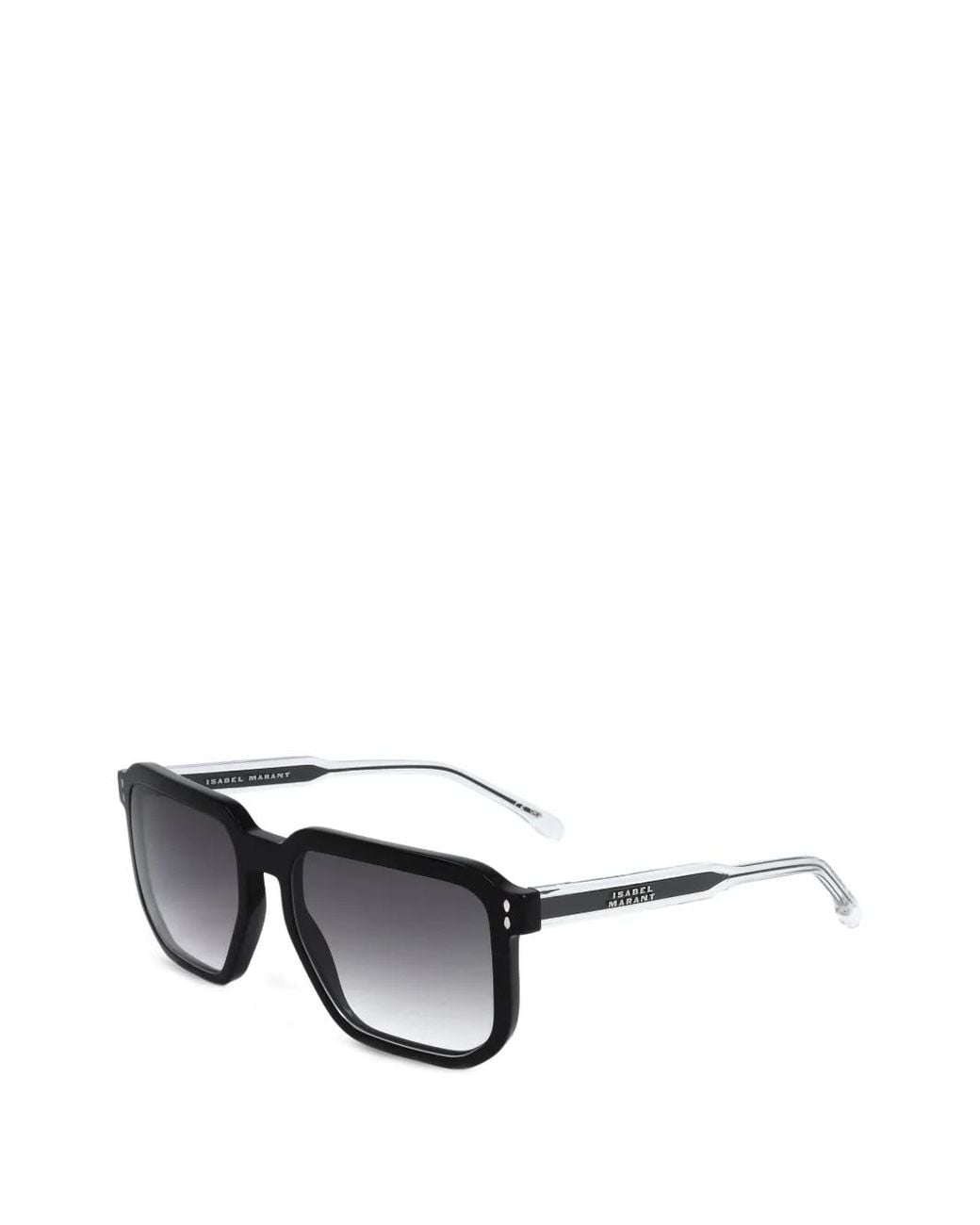 Isabel Marant White Lunettes De Soleil À Monture Carrée
