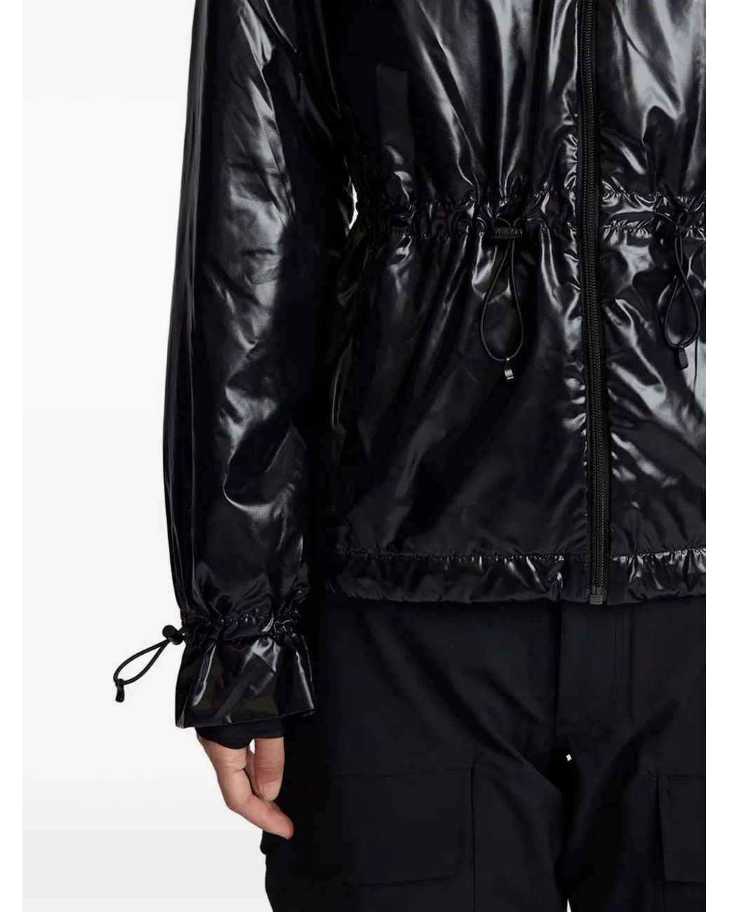 Aztech Mountain Black Thindown Drawstring Insulator Jacket