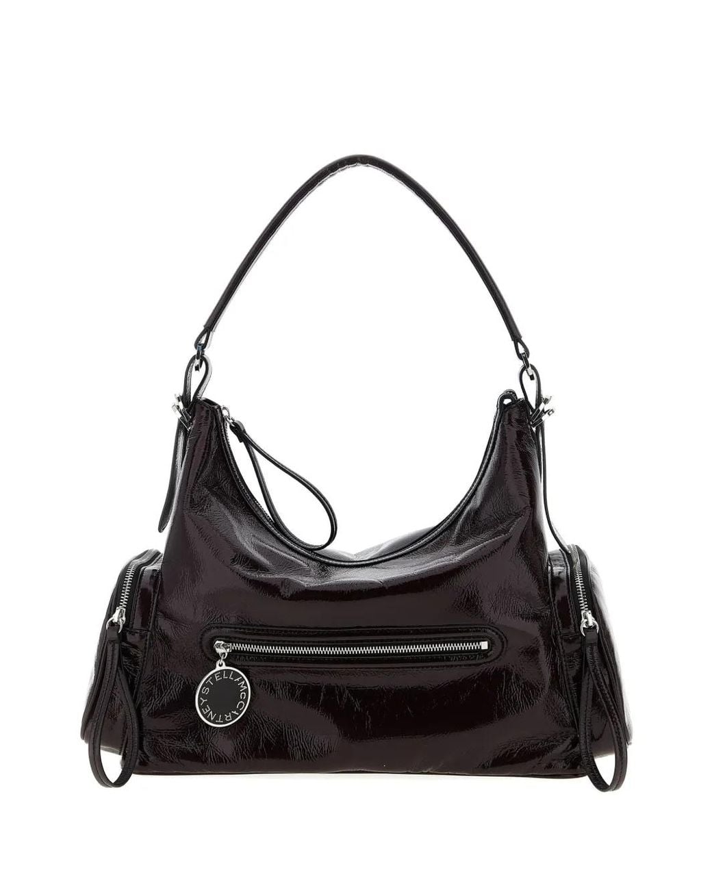 Stella McCartney Black Dartmoor Shoulder Bag With Zipper