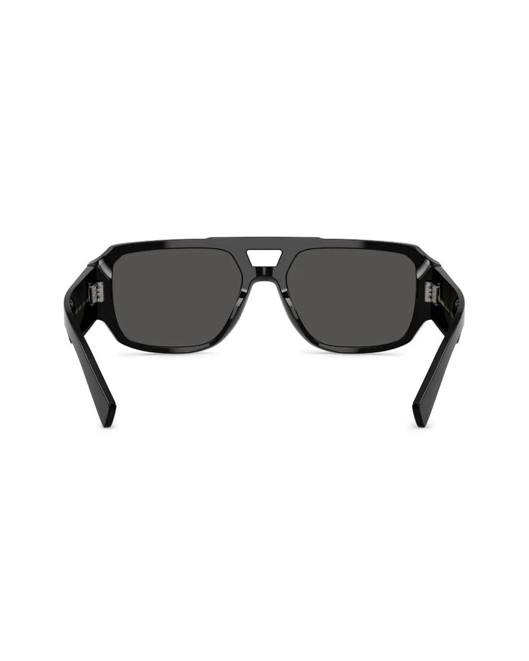 Dolce & Gabbana Black Pilot-Frame Sunglasses