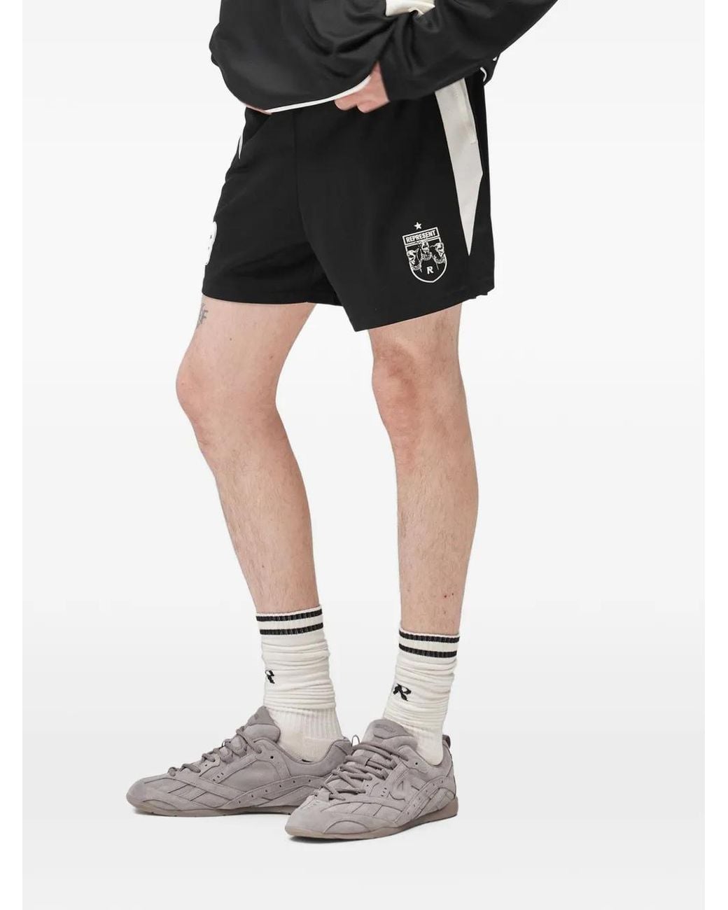 Represent Black Star Shorts for men