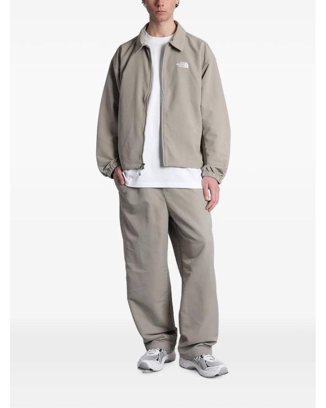 The North Face Gray Tnf Easy Wind Jacket for men
