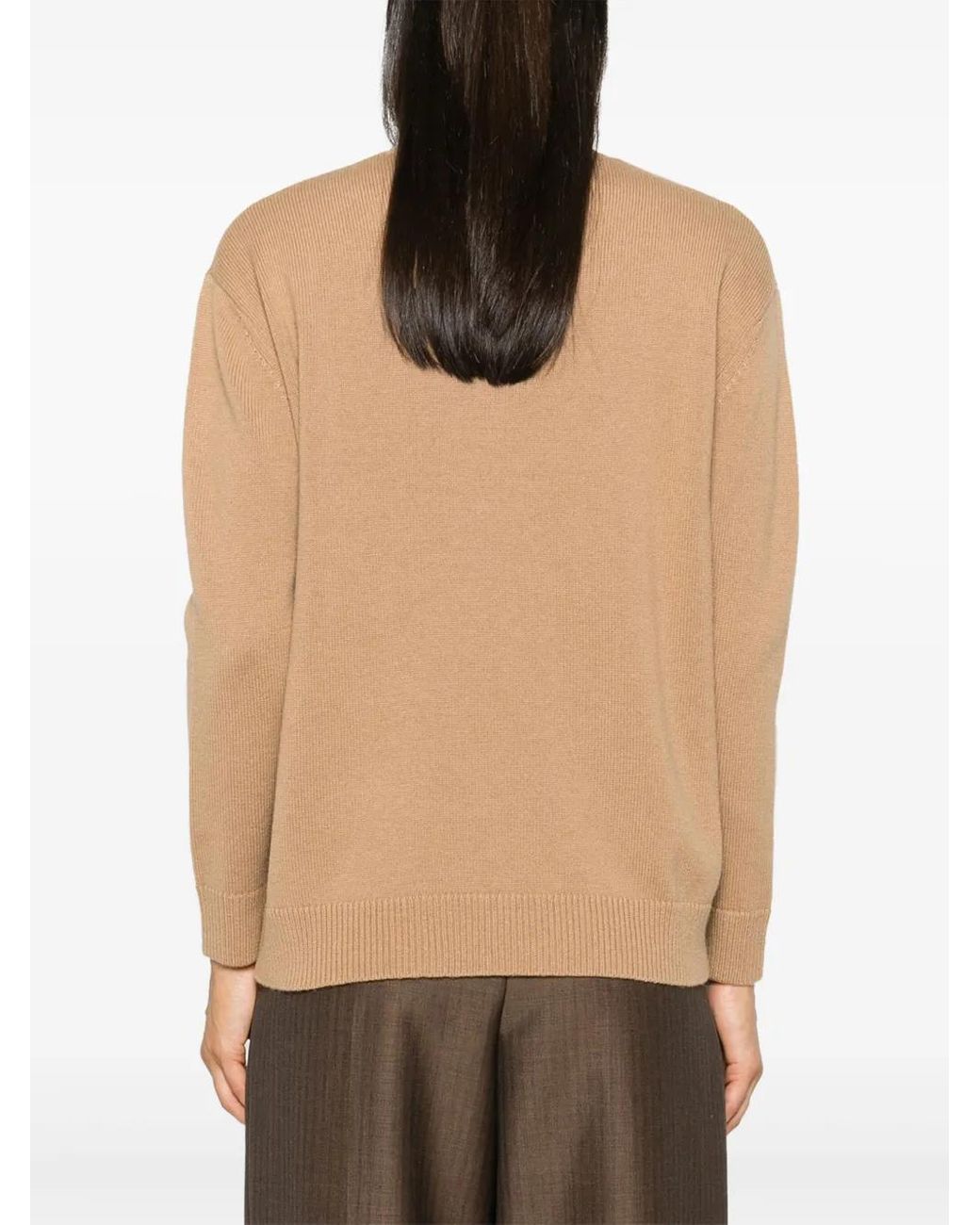Max Mara Natural Plata Pullover