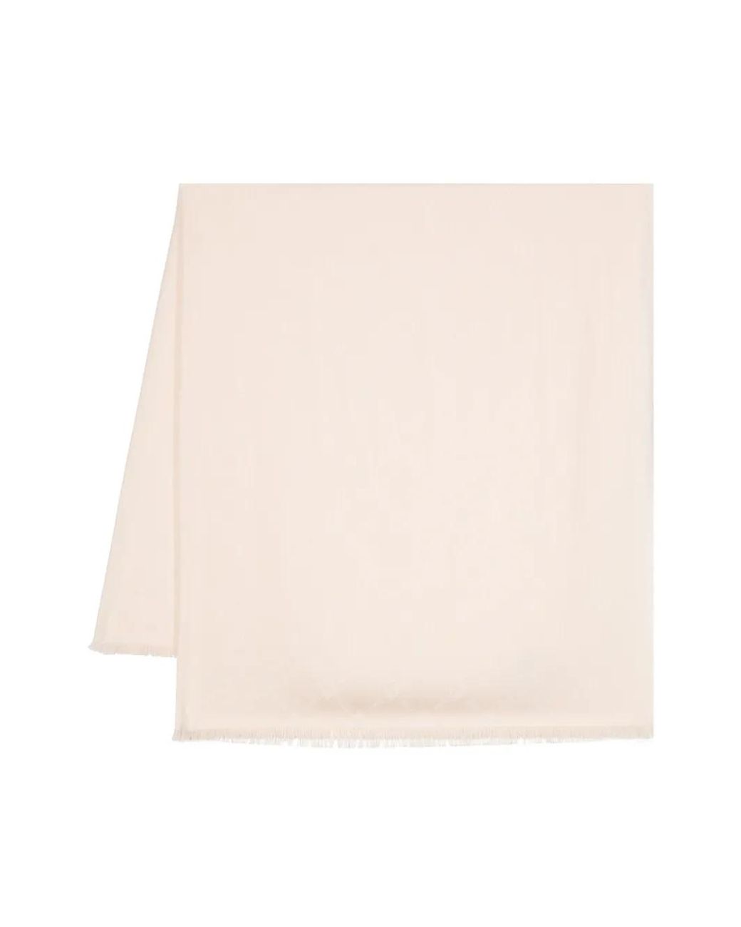 Pinko Natural Schal Mit Fransen