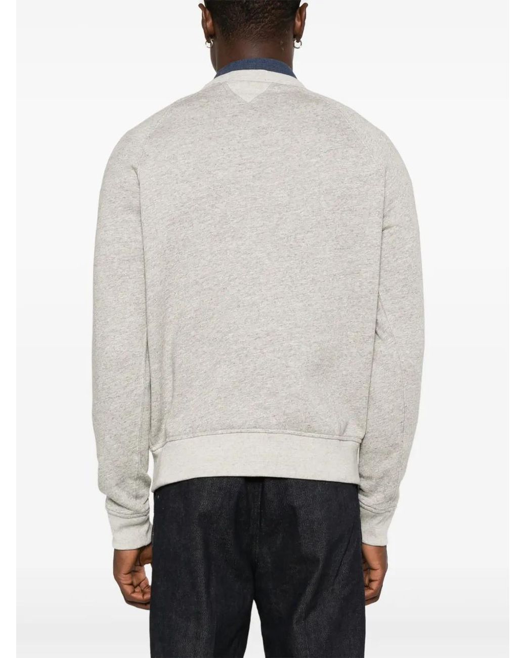 Polo Ralph Lauren White Polo-Bear-Motif Sweatshirt for men