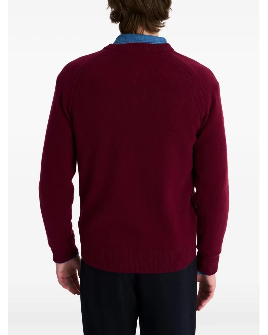 Pringle of Scotland Pullover mit V-Ausschnitt in Red für Herren