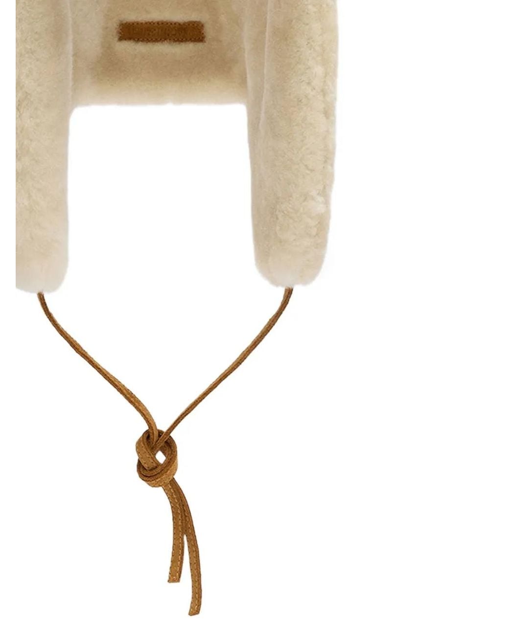 Jacquemus White La Chapka Beanie