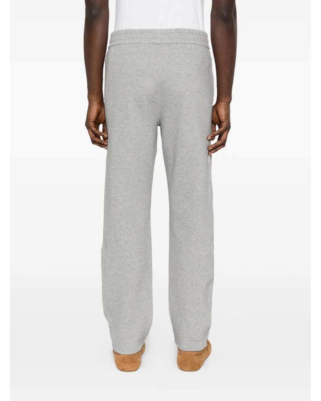 Pantalones De Chándal Con Parche Del Logo Moncler de hombre de color Gray