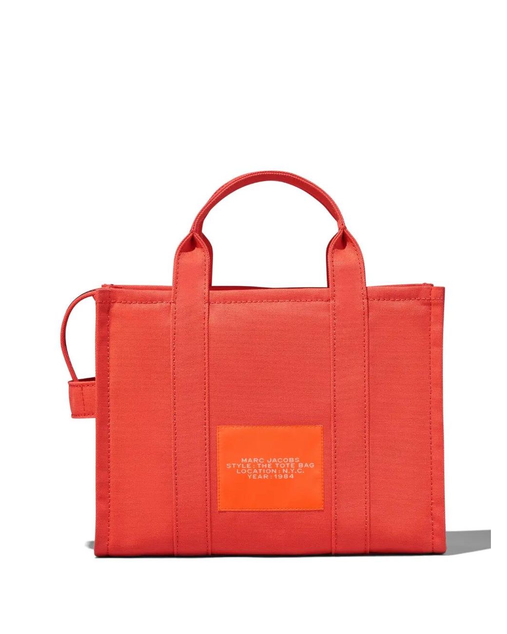 Borsa Tote Media di Marc Jacobs in Red