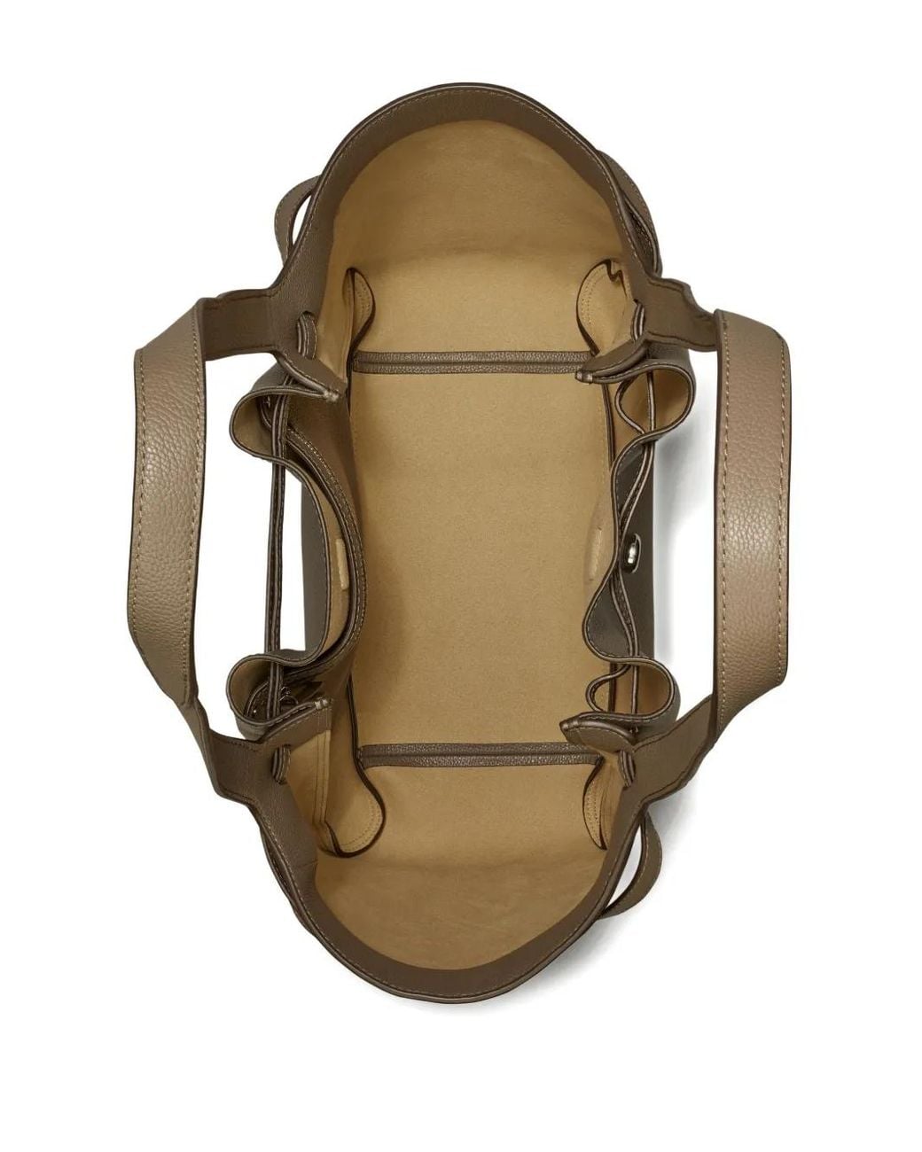 Tory Burch Natural Romy Leather Tote Bag