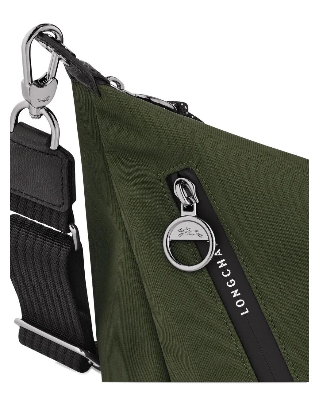 Longchamp Green Le Pliage Energy M Crossbody Bag