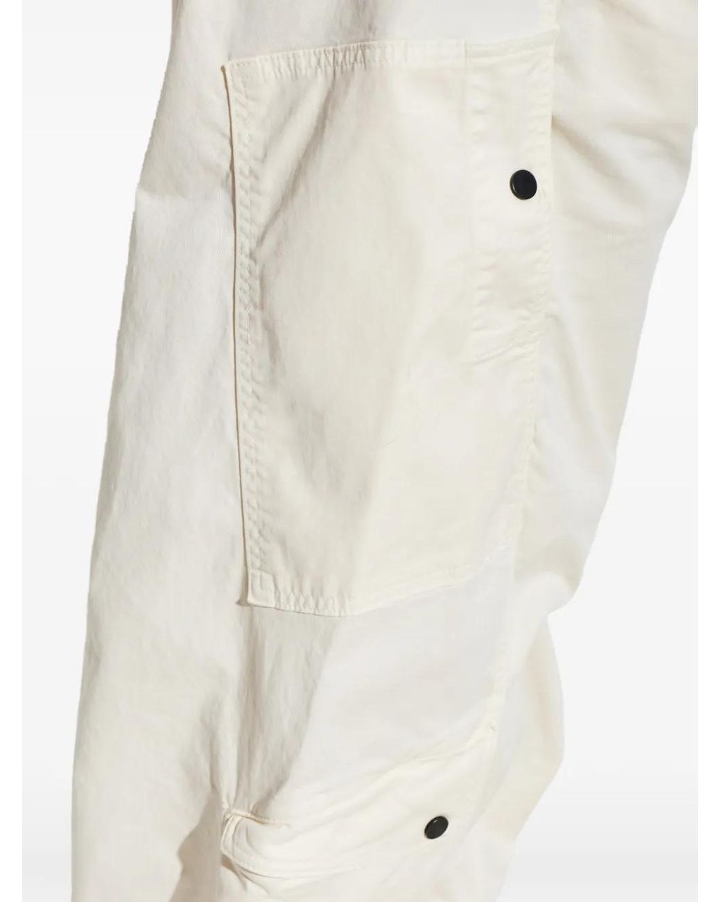 Citizens of Humanity White Flight Pleated Cargo Pants