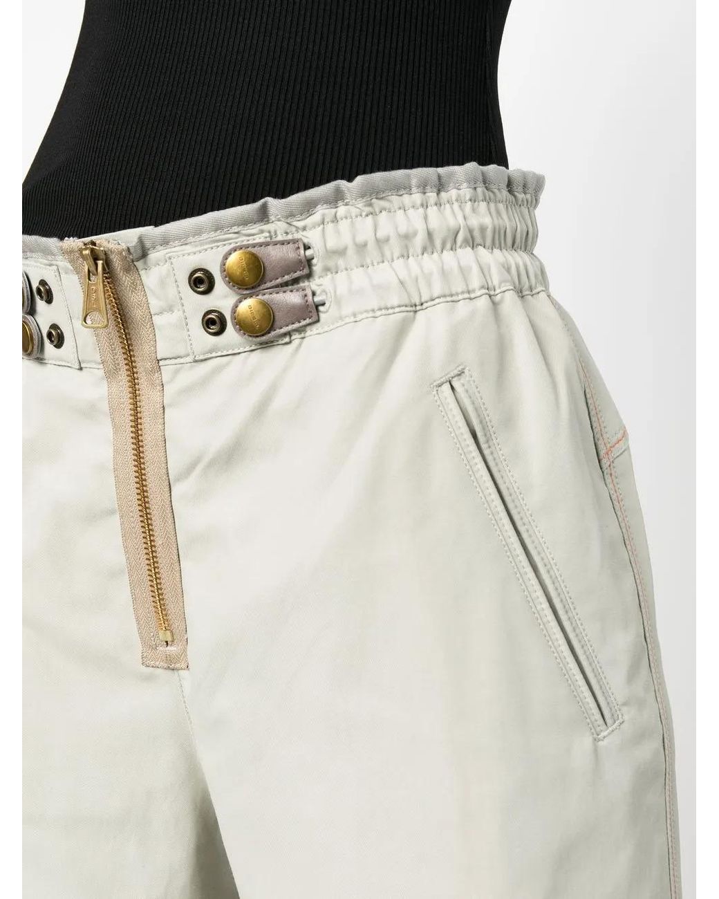 DIESEL Twill Broek in het Natural
