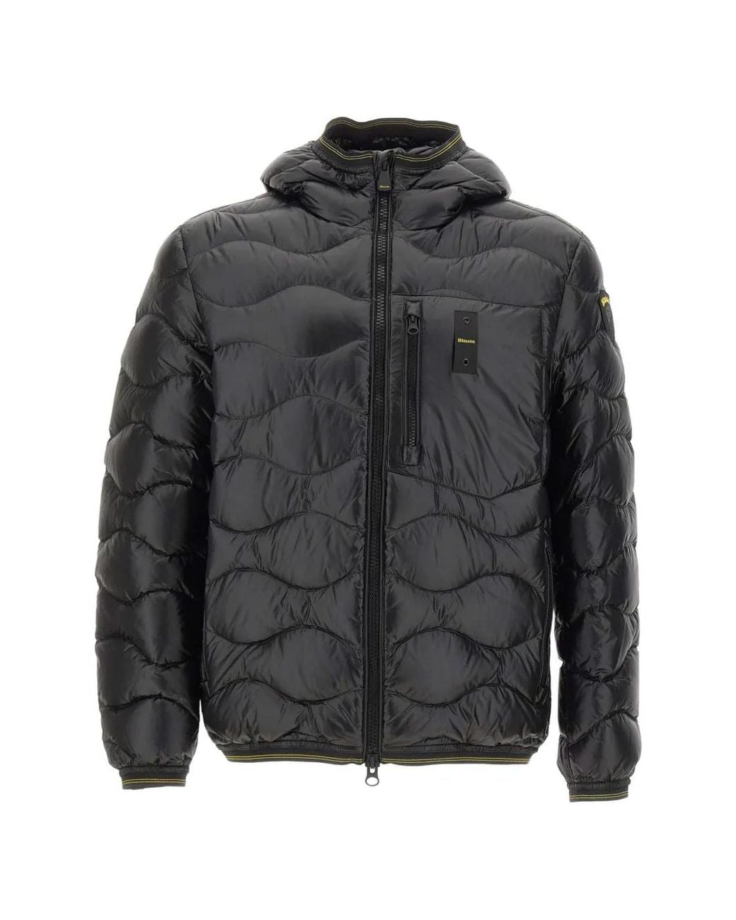 Blauer Gray Wave Quilted Down Jacket for men