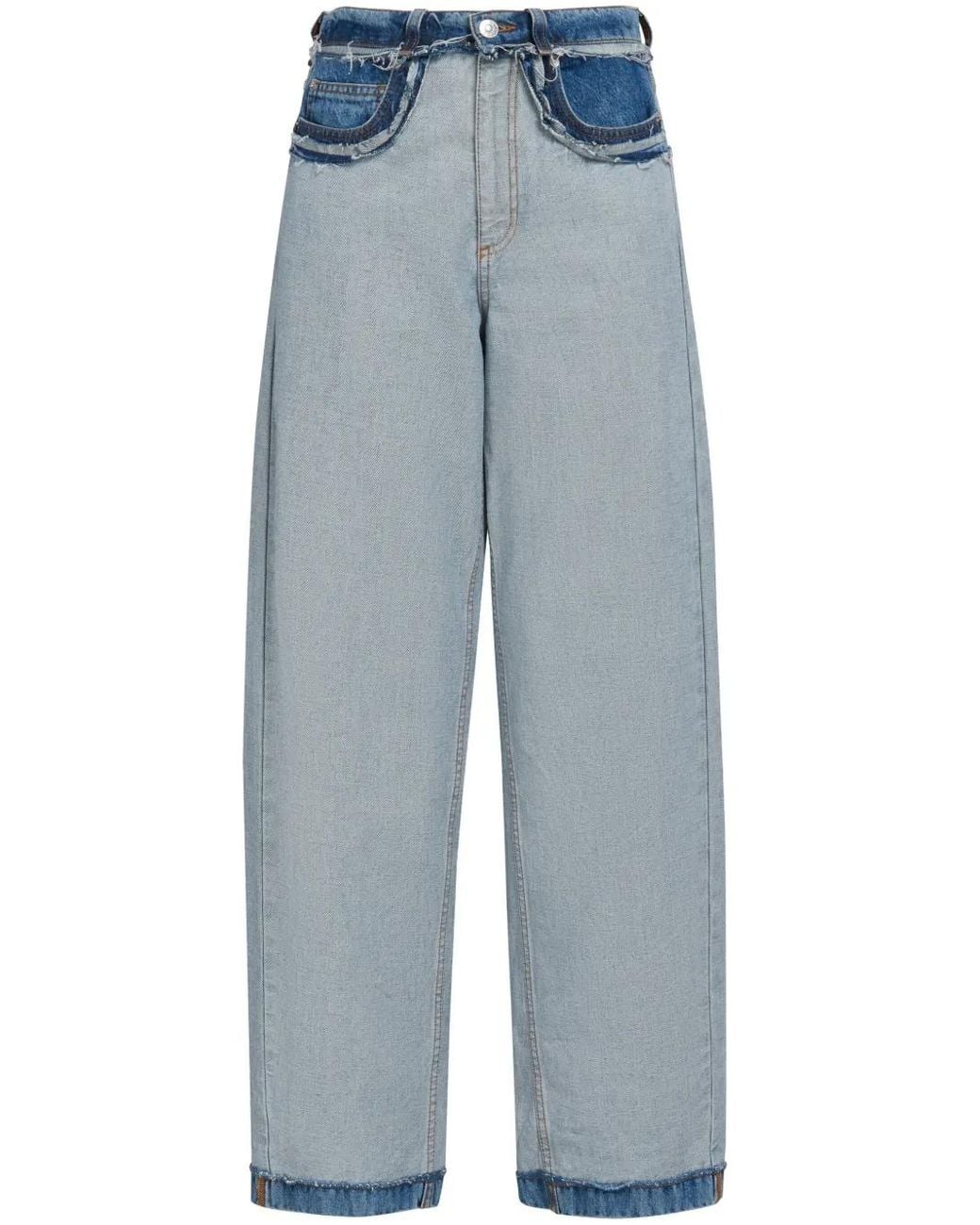 Marni Blue Wide Leg Jeans