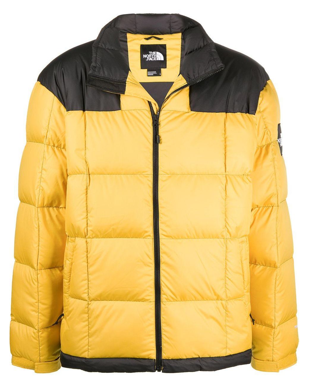 The North Face Lhotse Padded Jacket in Yellow for Men - Lyst