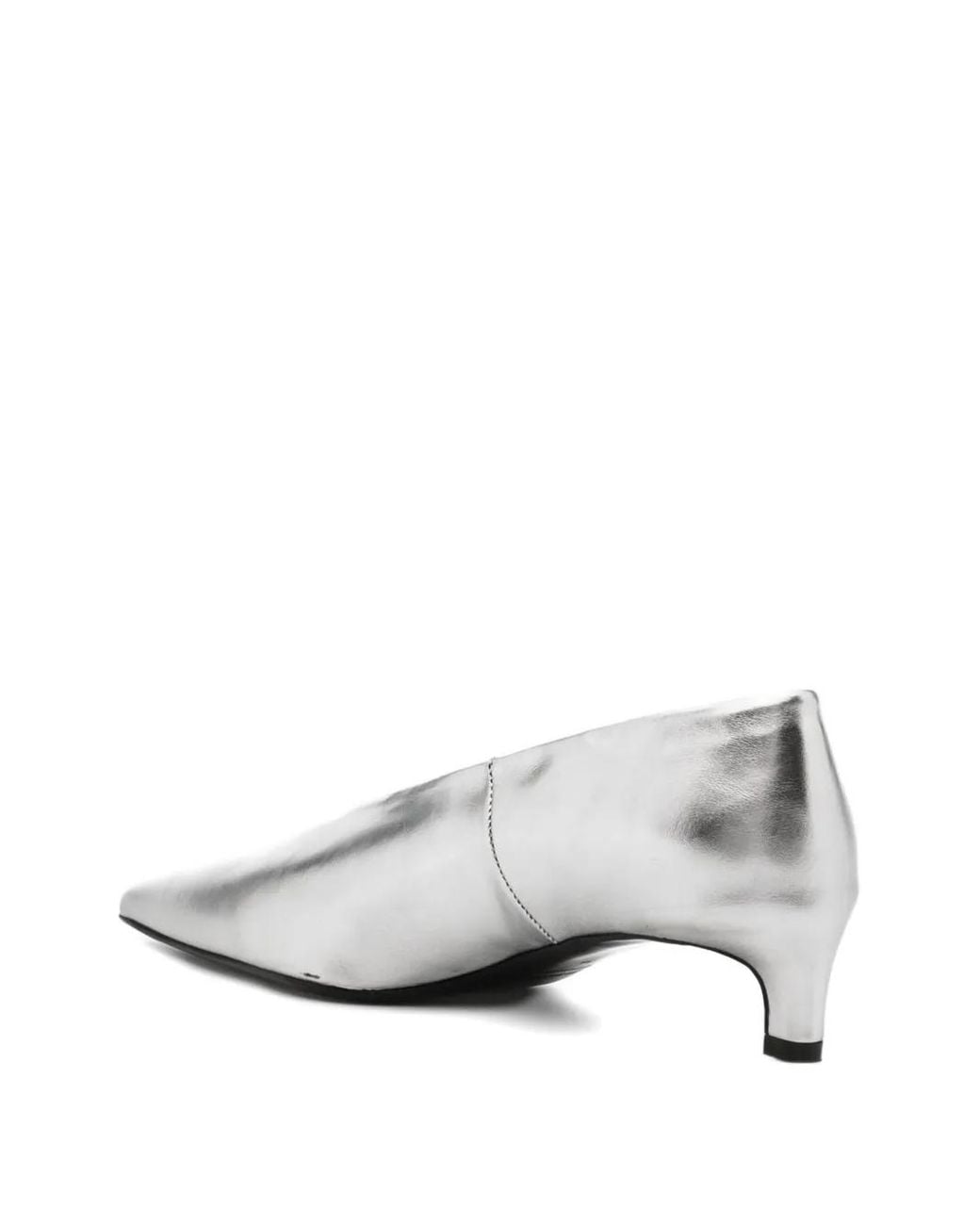 Jil Sander Metallic 40Mm Leather Pumps