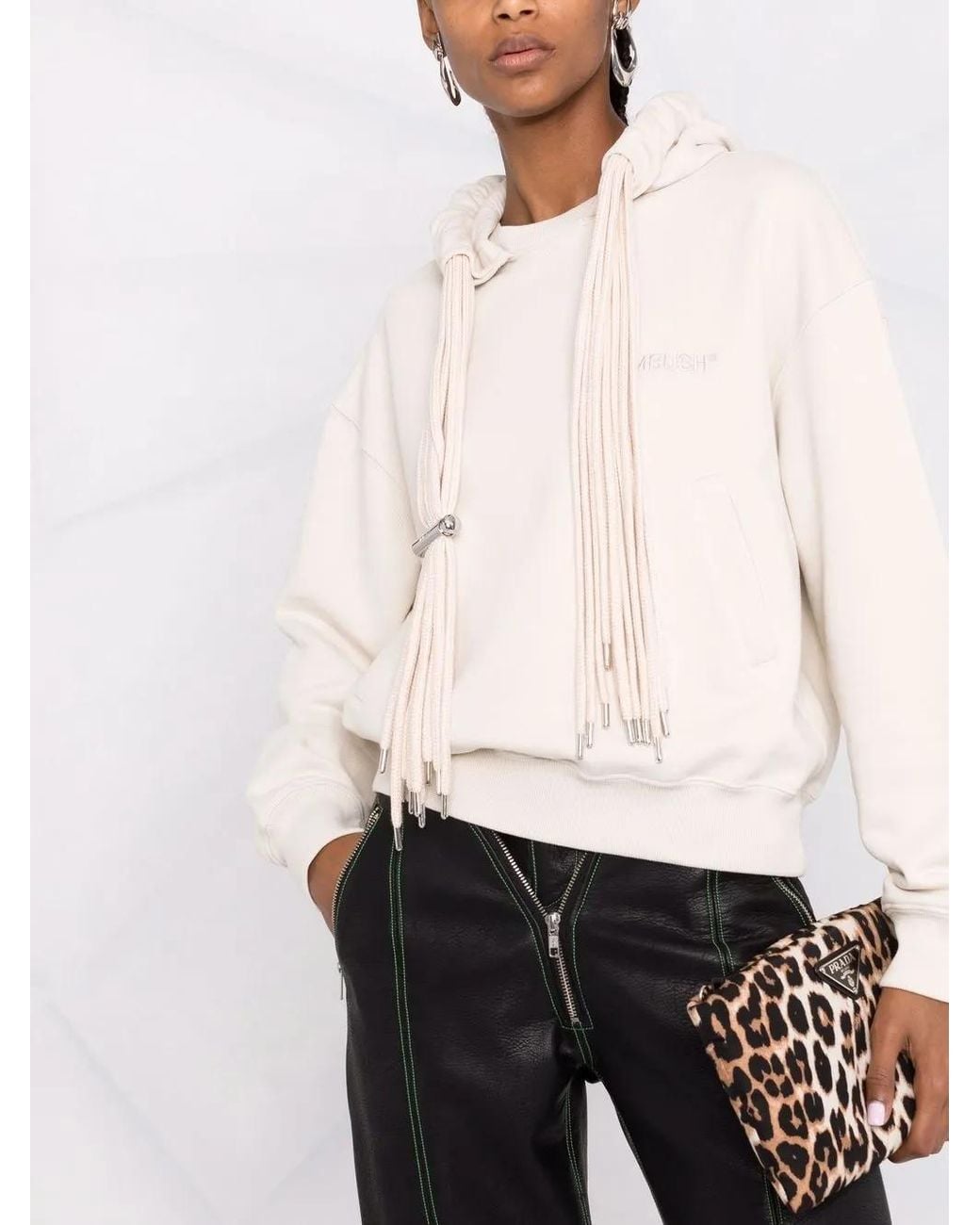 Felpa cotone di Ambush in White