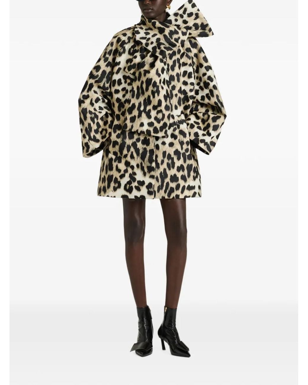 Givenchy Black Cocoon Coat