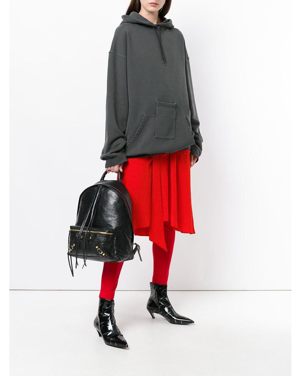 Balenciaga Classic City Backpack in Black | Lyst Balenciaga Classic City Backpack in Black | Lyst