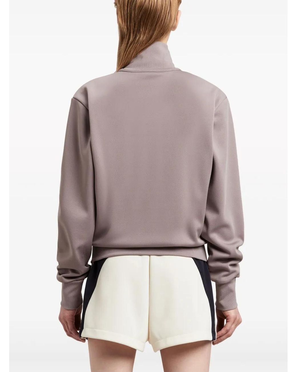 Palm Angels Brown Pa Monogram-Embroidered Track Jacket