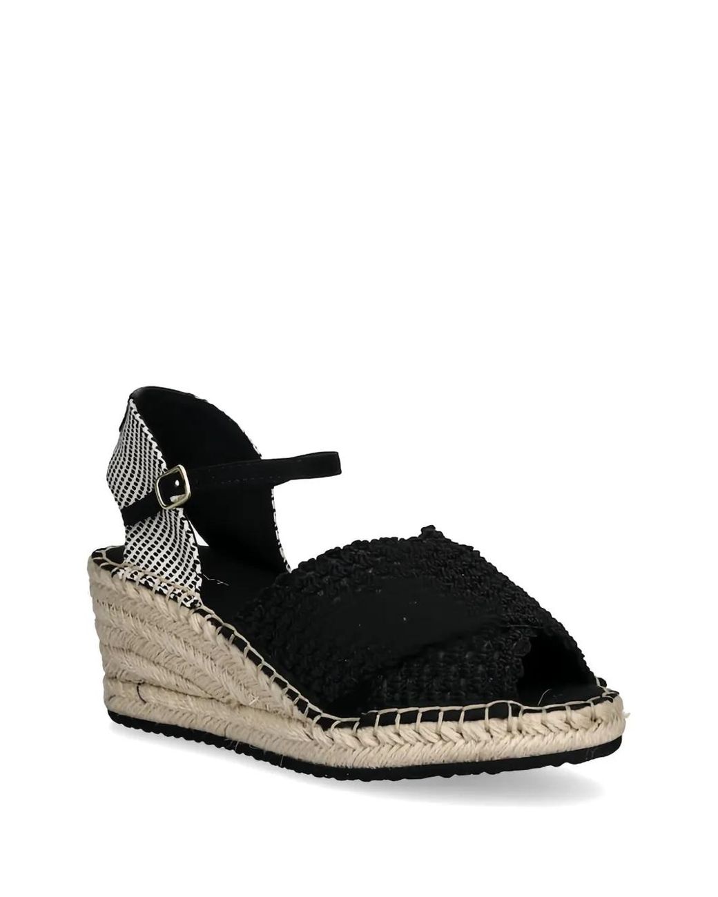 Gant Black Ankle-Strap Espadrilles