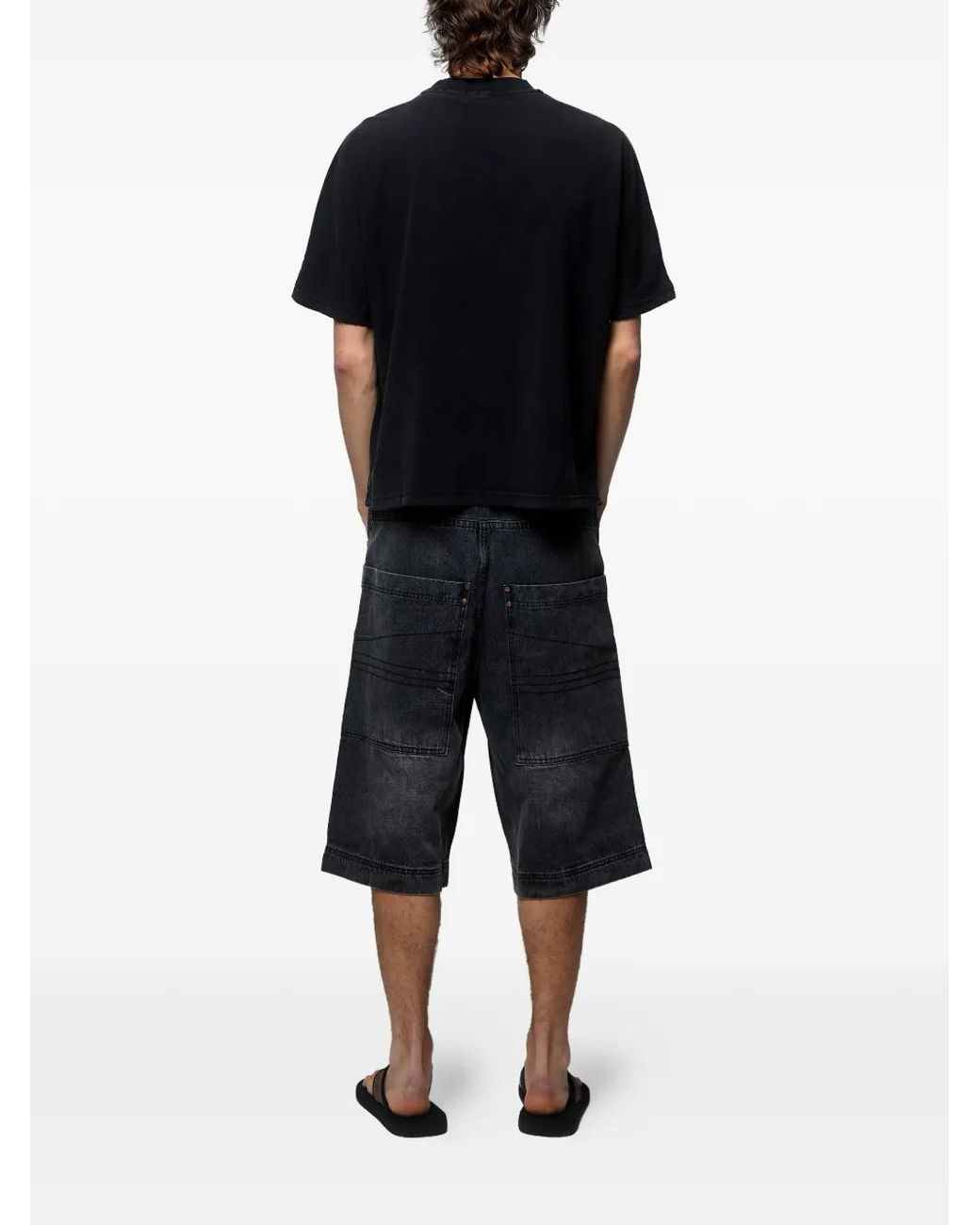 GODMADE Black Cotton T-Shirt for men