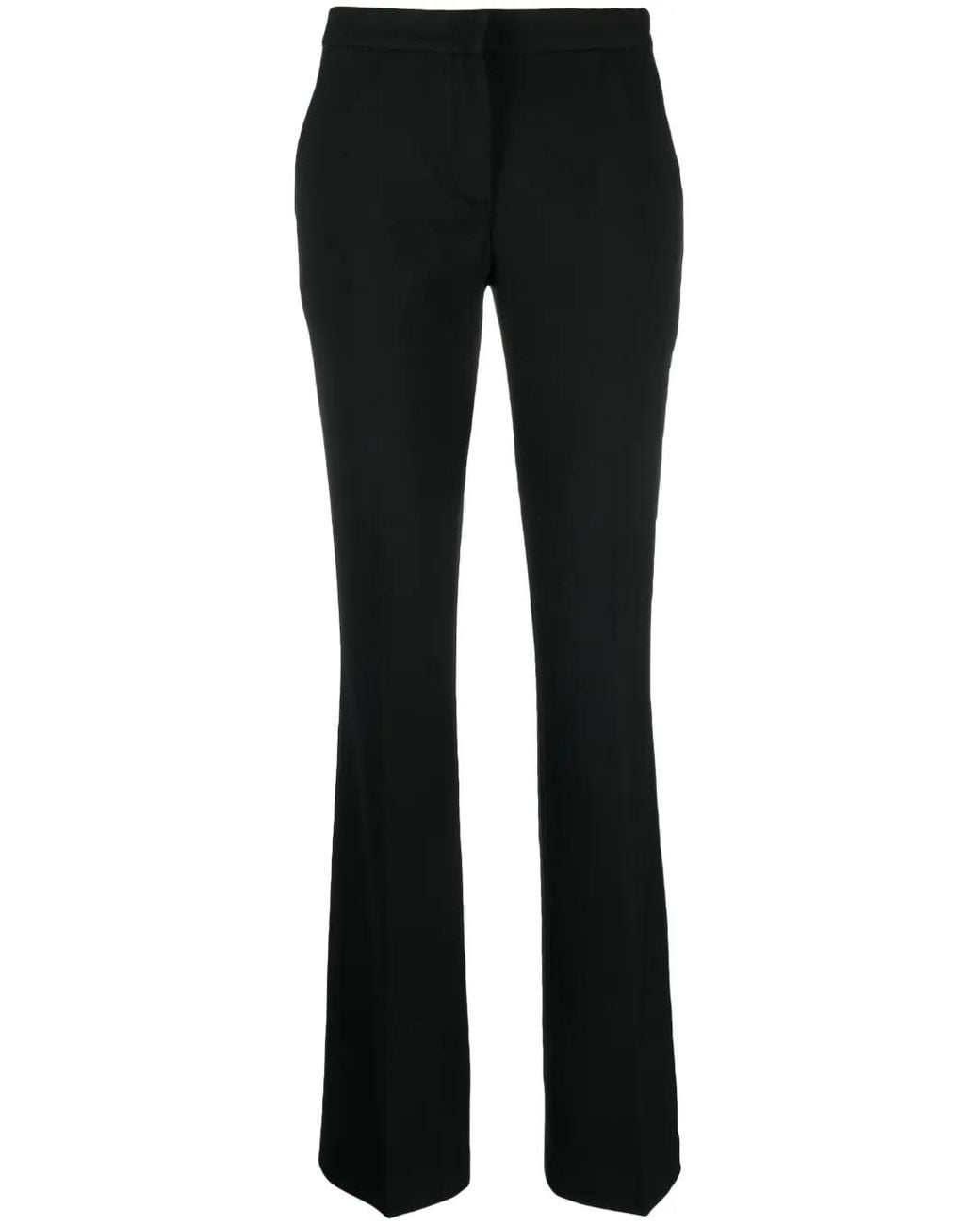 Twinset Black Tailored High-Waist Trousers