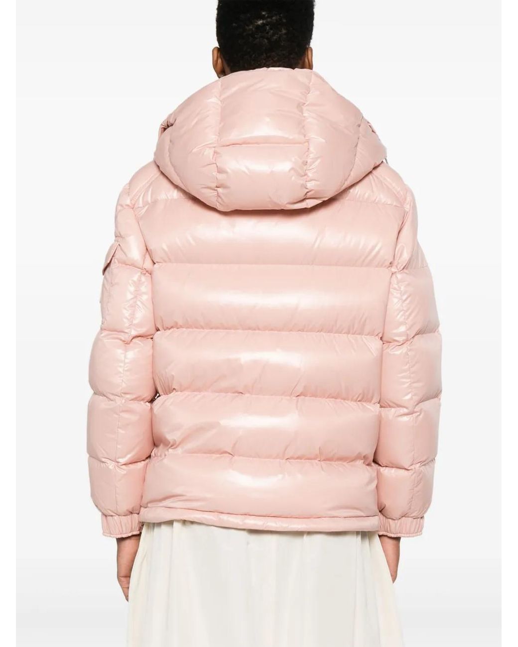 Moncler Donsjack in het Pink