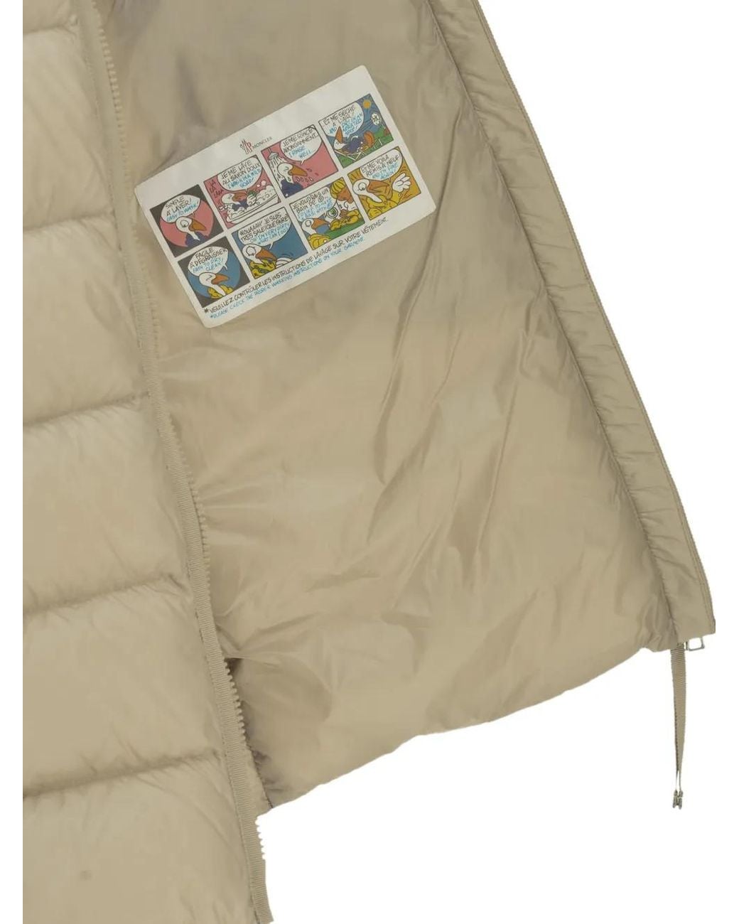 Moncler Natural Suyenne Quilted Hooded Puffer Jacket