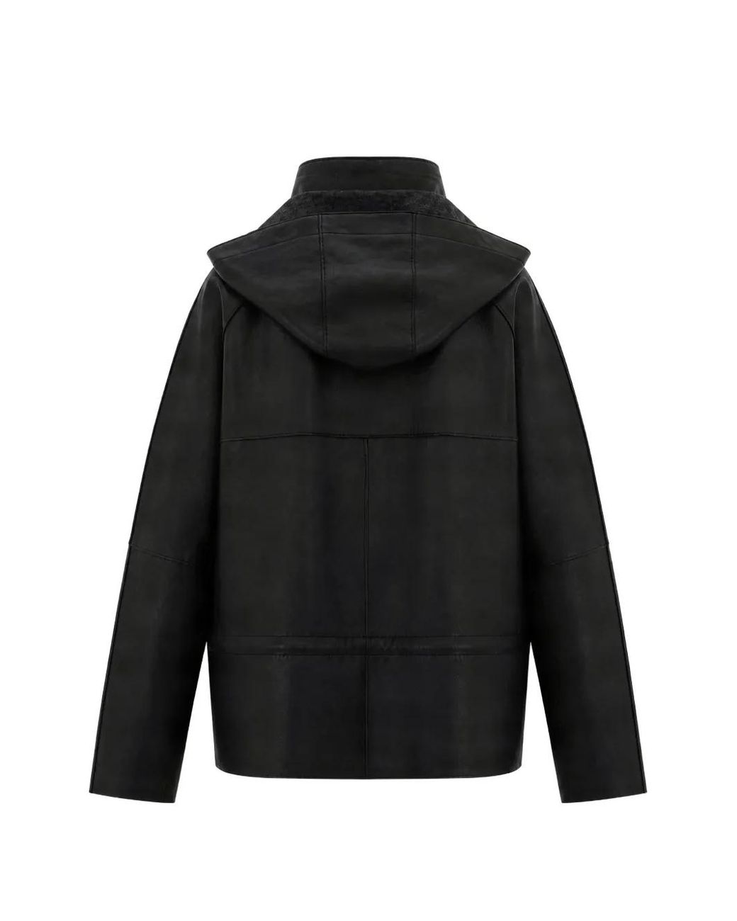 P.A.R.O.S.H. Black Drawstring Hooded Jacket