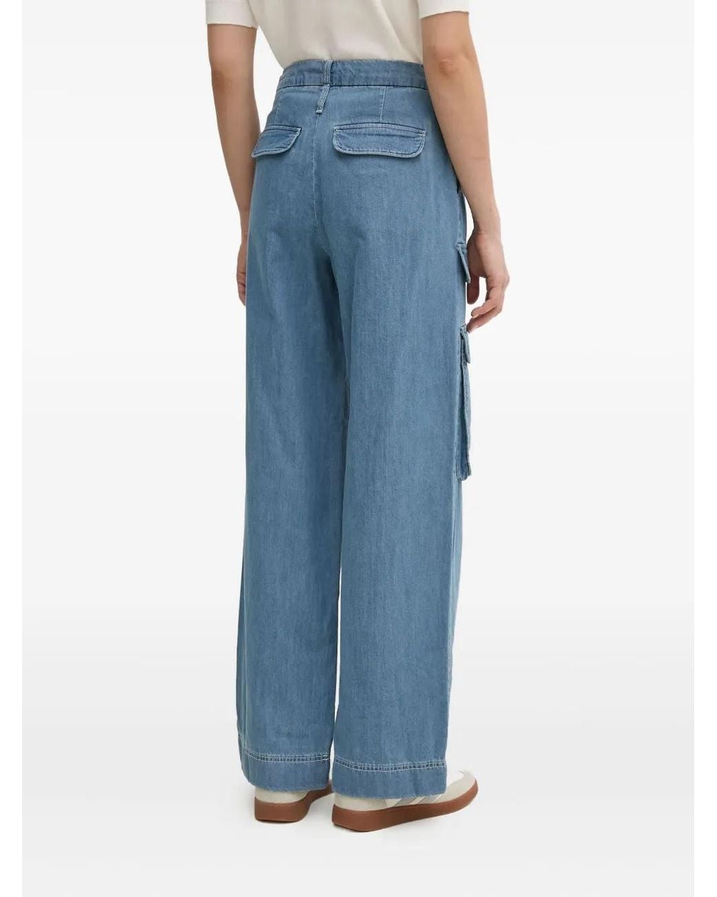 DKNY Blue Cargo Jeans