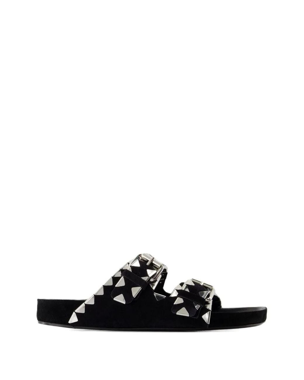 Isabel Marant Black Lennyo Studded Sandals