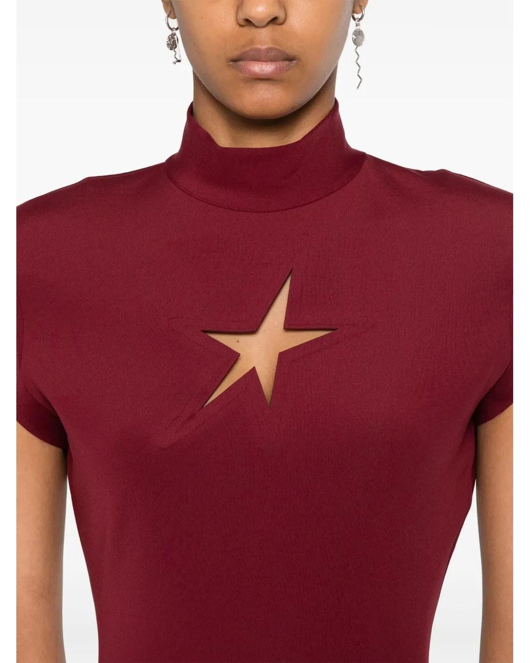 Mugler Red Dresses