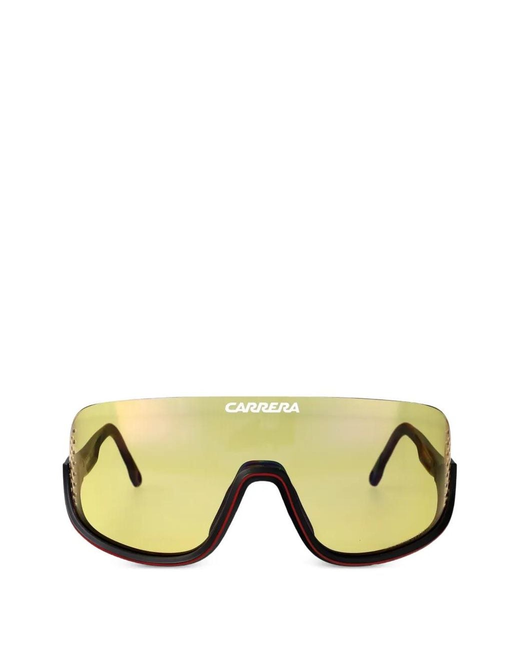 Carrera Yellow Perforated Sunglasses for men