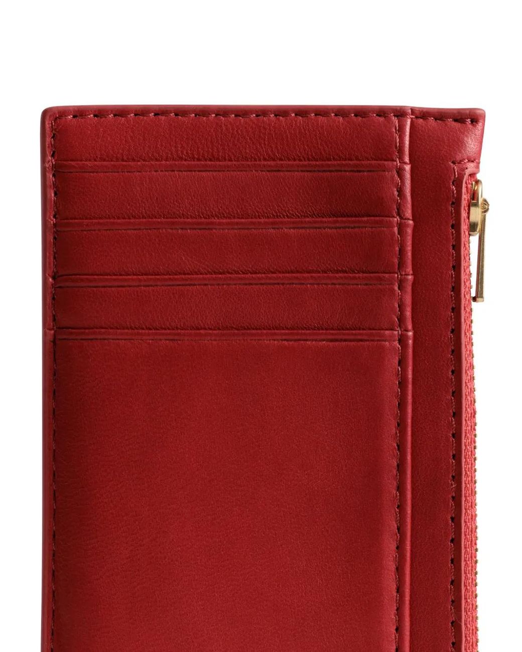 Yu Mei Red Frank Cardholder