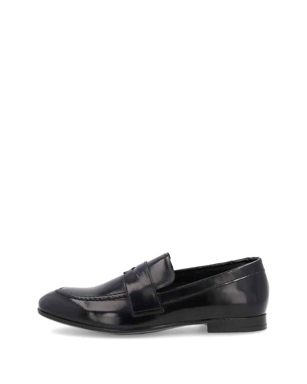 Frau White Polished Leather Loafers for men