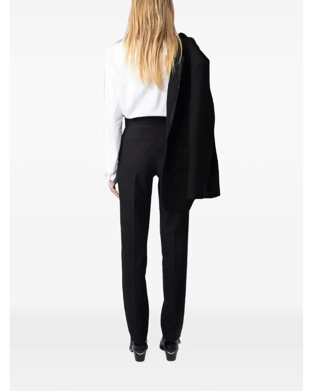 Zadig & Voltaire Black Panny Trousers
