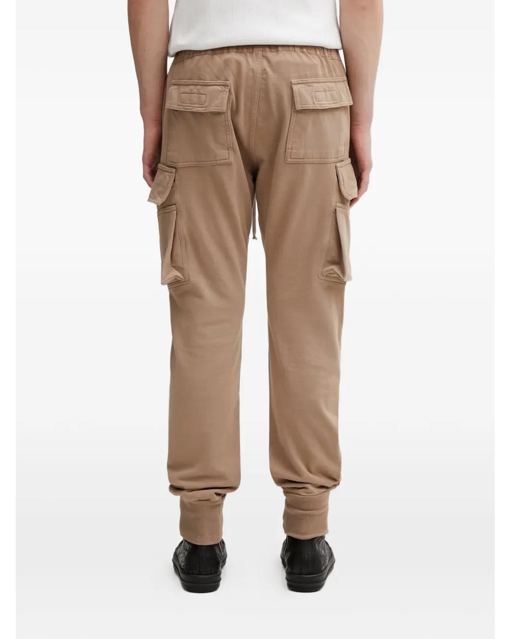 Rick Owens Natural Mastodon Cargo Pants for men