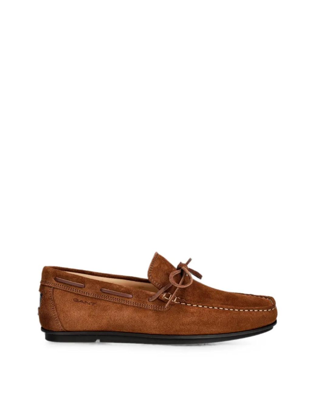 Gant Brown Bow-Detail Loafers for men