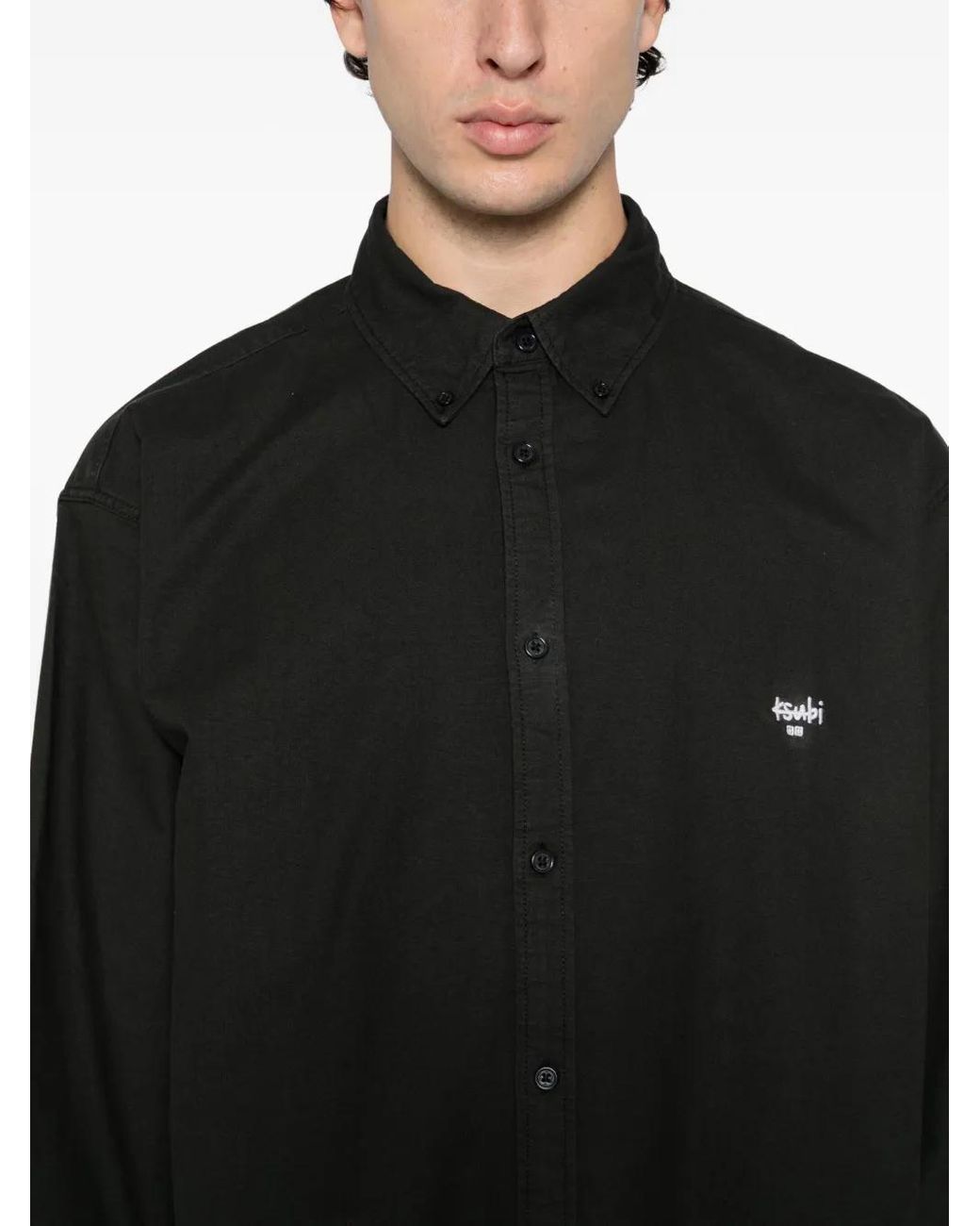 Ksubi Ksignature Button-Down Overhemd in het Black voor heren