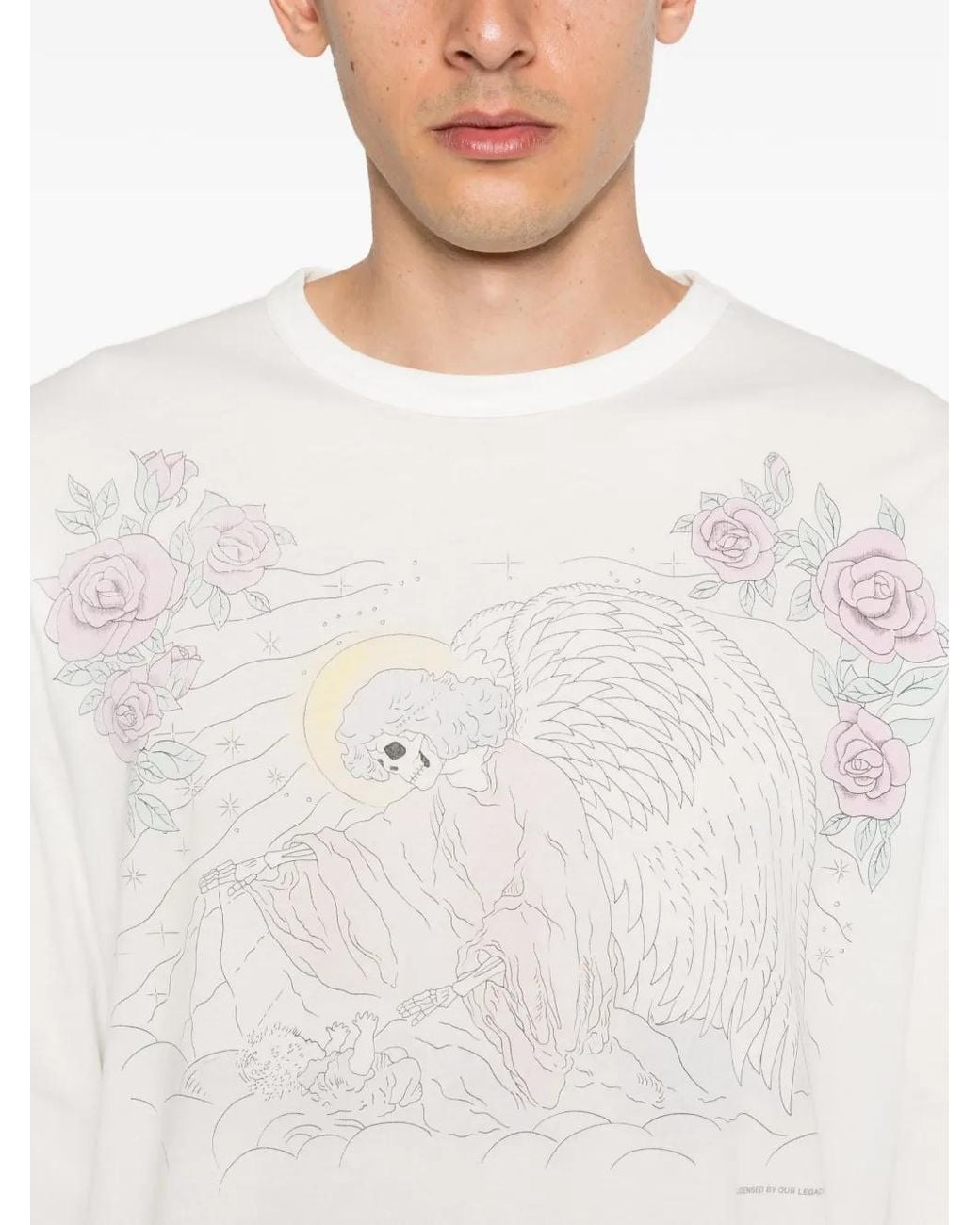 Our Legacy White Cruise Longsleeve for men
