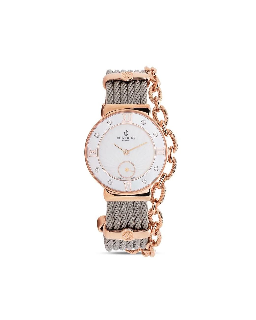 Charriol White St-Tropez 30Mm
