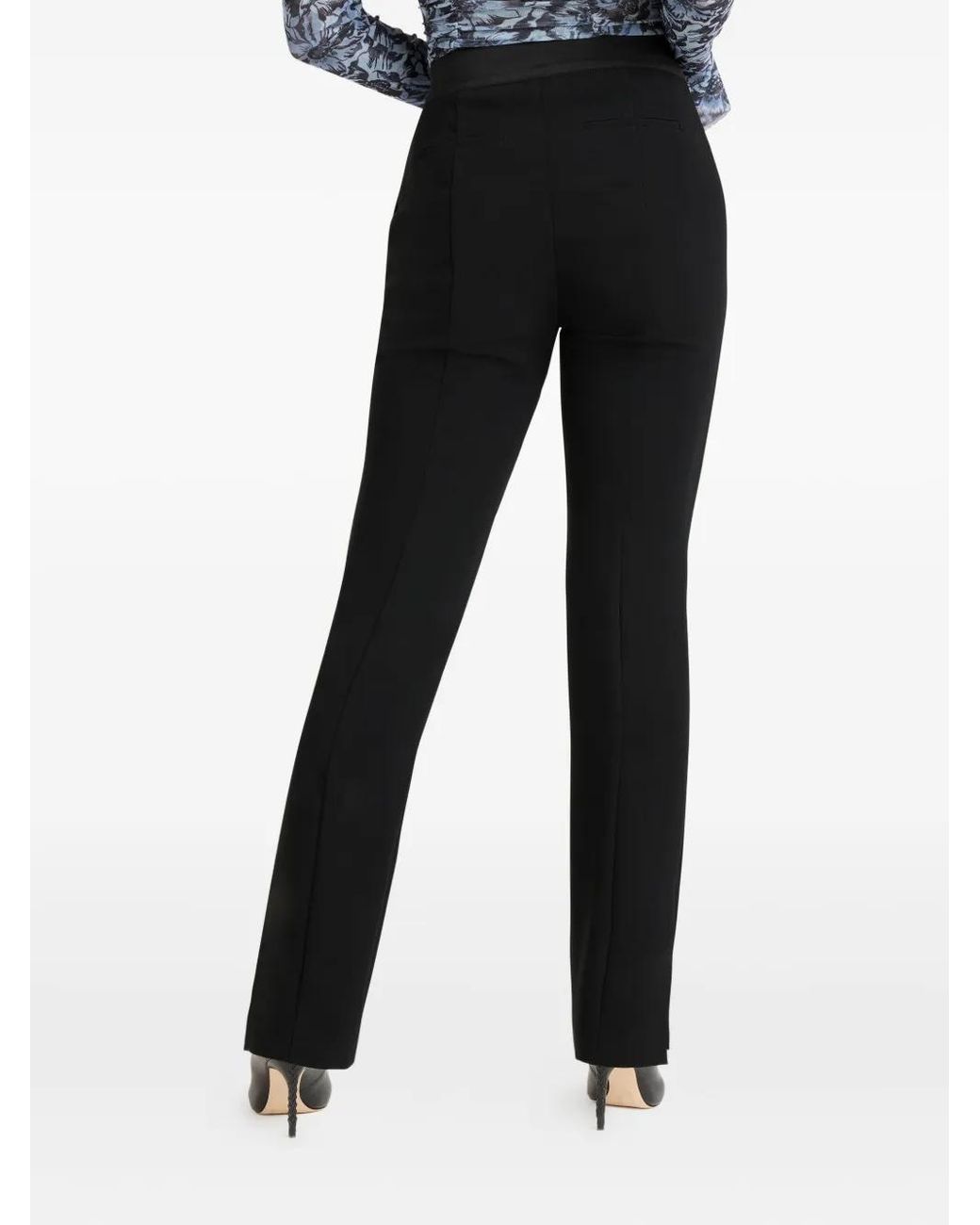 Cinq À Sept Cropped Broek in het Black