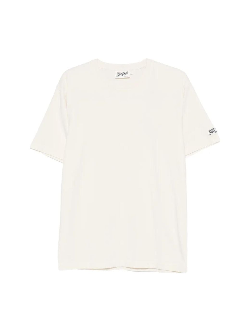 Mc2 Saint Barth White Every Cotton T-Shirt for men