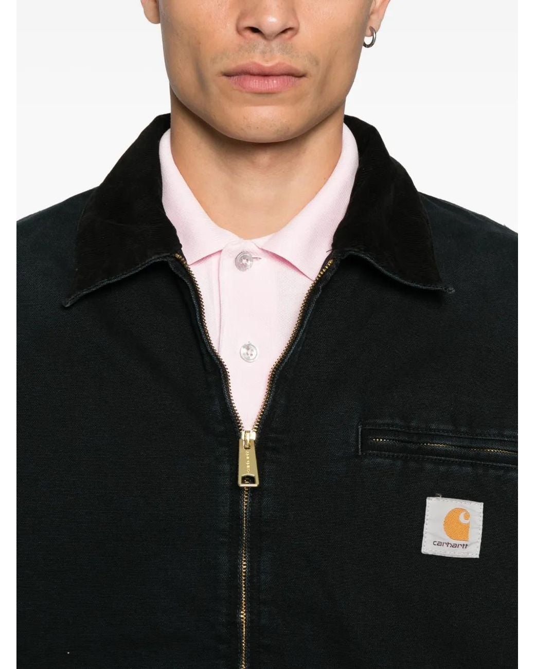 Carhartt Og Detroit Jack Met Rits in het Black